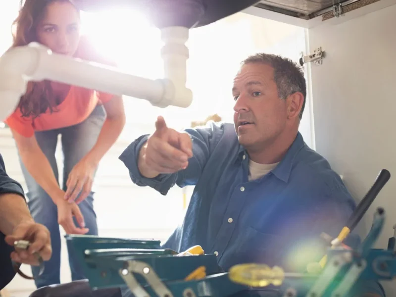 Answering service for plumbing companies with Australian virtual receptionists handling emergency calls job scheduling and callout fees 24/7