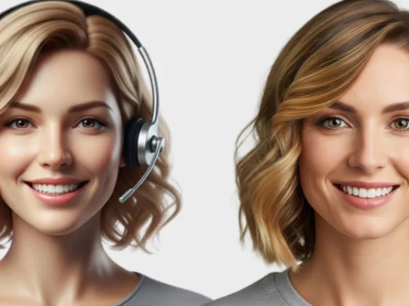 AI receptionist and human receptionist