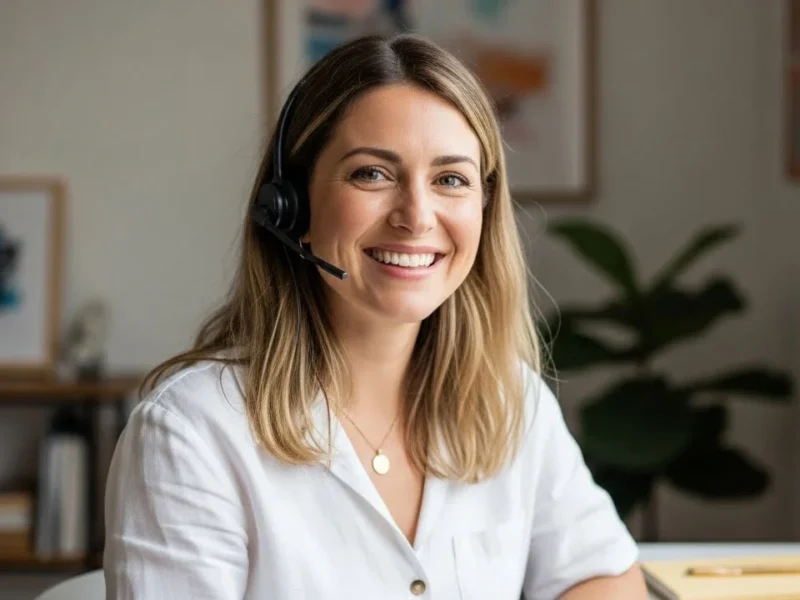 Virtual receptionist service with Australian professionals handling call answering messages and transfers for business teams